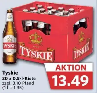 Combi Tyskie 20x0,5 L Kiste Angebot