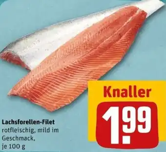 REWE Center Lachsforellen Filet 100 g Angebot