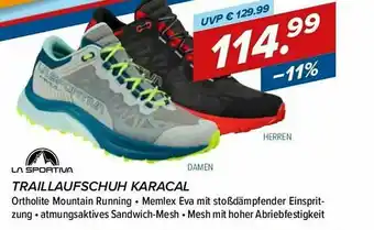 Hervis La Sportiva Traillaufschuh Karacal Angebot