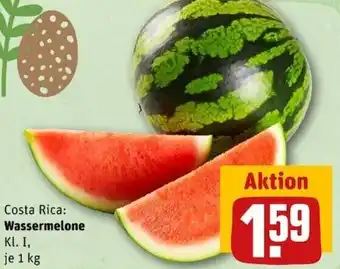 REWE Center Wassermelone 1 kg Angebot