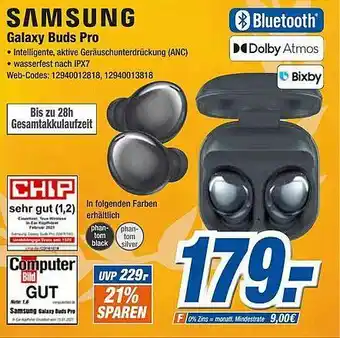 Expert Klein Samsung Galaxy Buds Pro Angebot