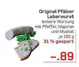 akzenta Original Pfälzer Leberwurst Angebot