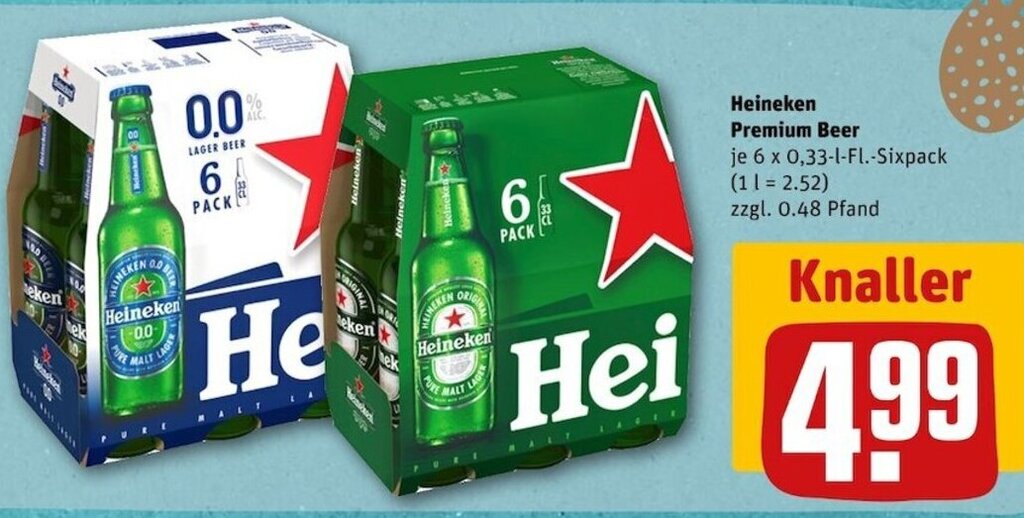Erstaunlich Heineken Angebot Rewe Bilder