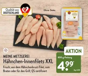 Aldi Nord Meine Metzgerei Hähnchen Innenfilets XXL 800g Angebot