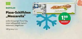 Biomarkt Biopolar Pizza-schiffchen „mozzarella” Angebot