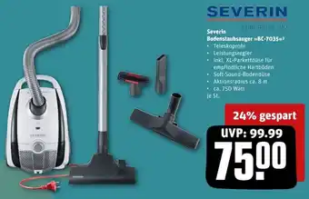 REWE Center Severin Bodenstaubsauger BC-7035 Angebot