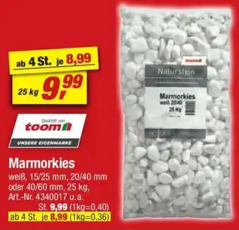 toom Baumarkt toom Marmorkies Angebot