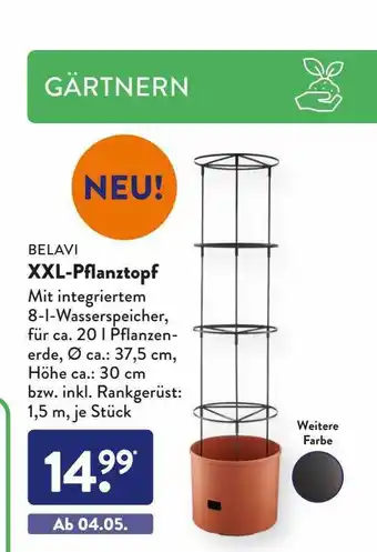 Aldi Süd Belavi xxl-pflanztopf Angebot