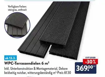 Aldi Süd Wpc-terrassendielen 6 m Angebot