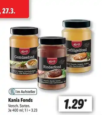 Lidl Kania fonds Angebot