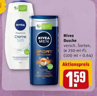 REWE City Nivea Dusche 250 ml Angebot