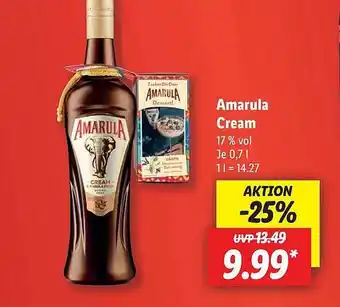 Lidl Amarula cream Angebot