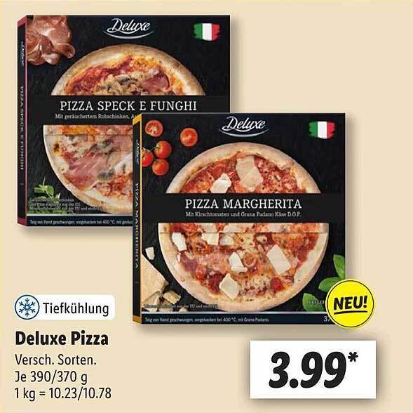Deluxe pizza Angebot bei Lidl