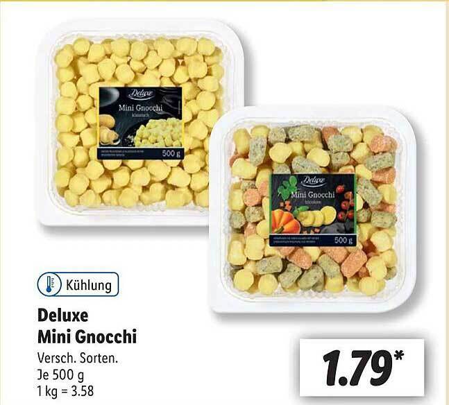 Deluxe mini gnocchi Angebot bei Lidl