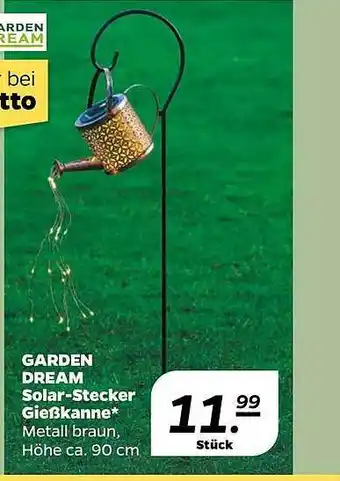 NETTO Garden dream solar-stecker gießkanne Angebot