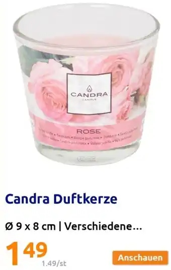 Action Candra Duftkerze Angebot