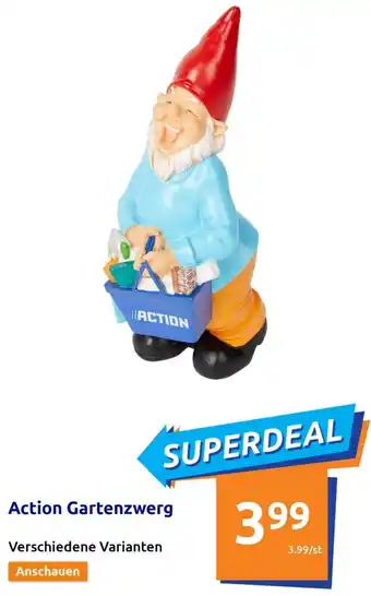 Action Action Gartenzwerg Angebot