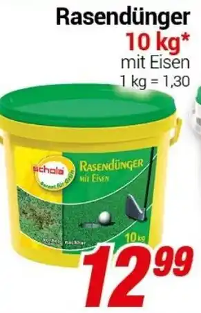 CENTERSHOP Rasendünger 10 kg Angebot