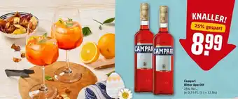 REWE City Campari Bitter Aperitif 0,7L Angebot