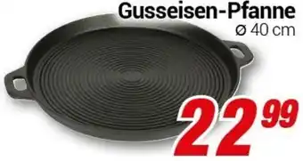 CENTERSHOP Gusseisen-Pfanne Ø 40 cm Angebot