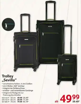 Selgros Sevilla Trolley Angebot