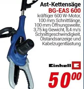 CENTERSHOP Einhell Ast-Kettensäge BG-EAS 600 Angebot