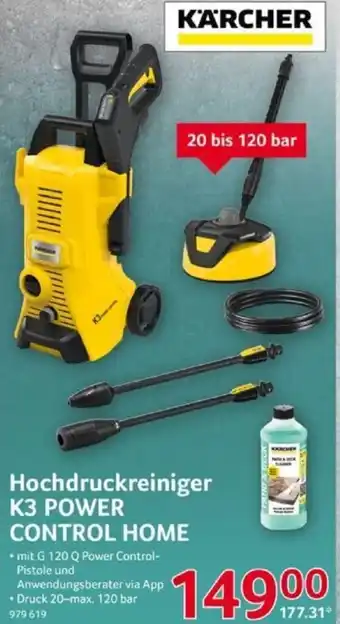 Selgros Kärcher Hochdruckreiniger K3 Power Control Home Angebot