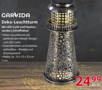 Selgros Garvida Deko Leuchtturm Angebot