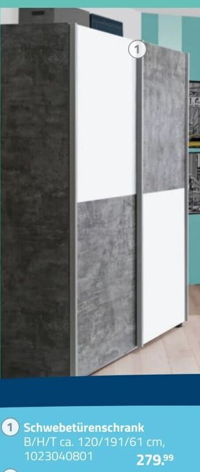 ROLLER Schwebeturenschrank Angebot