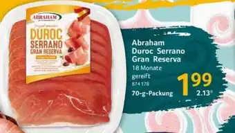 Selgros Abraham Duroc Serrano Gran Reserva 70 g Packung Angebot