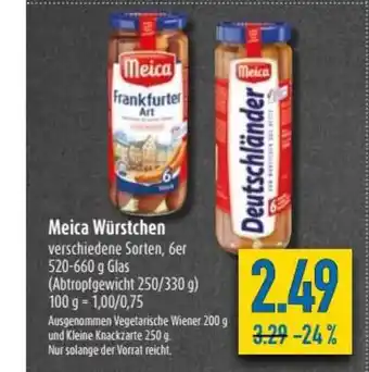 diska Meica Würstchen Angebot