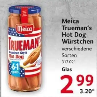 Selgros Meice Trueman's Hot Dog Würstchen Angebot