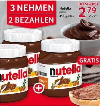 Selgros Nutella 4500 g Glas Angebot