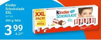 Selgros Kinder Schokolade XXL 450 g Tafel Angebot