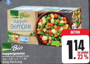 Edeka Edeka Bio Suppengemüse 450 g Packung Angebot