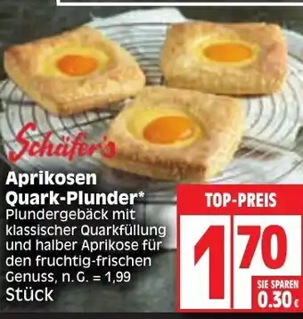 Edeka Aprikosen Quark Plunder Angebot