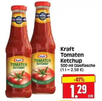 Edeka Herkules Kraft Tomaten Ketchup 500 ml Glasflasche Angebot