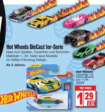 Edeka Hot Wheels Die Cast Ier-Serie Angebot