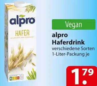 Famila Nord Ost Alpro Haferdrink 1 Liter Packung Angebot