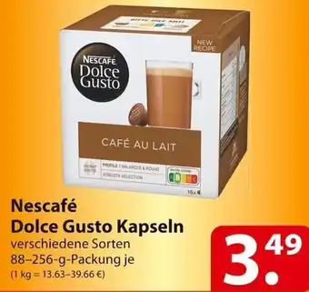 Famila Nord Ost Nescafé Dolce Gusto Kapseln 88-256 g Packung Angebot