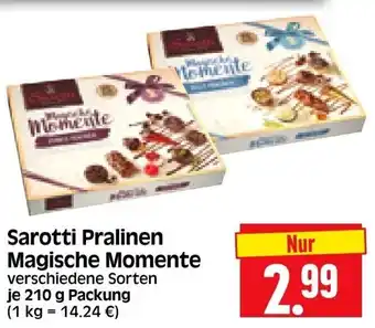 Edeka Herkules Sarotti Pralinen Magische Momente 210 g Packung Angebot