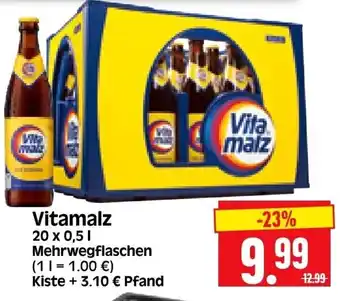 Edeka Herkules Vitamalz 20 x 0,5 l Angebot