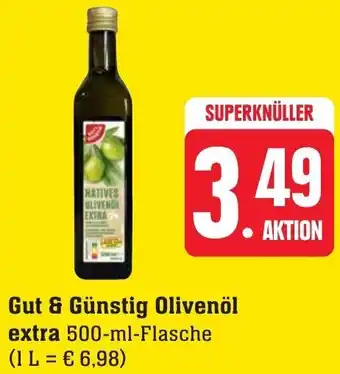 Edeka Neukauf Gut & Günstig Olivenöl extra 500 ml Flasche Angebot