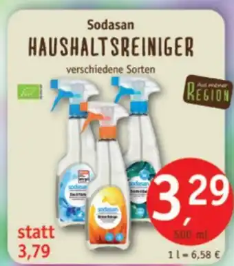 Erdkorn Biomarkt Sodasan Haushaltsreiniger 500ml Angebot