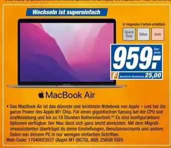 HEM Expert Apple MacBook Air 256Gb Angebot