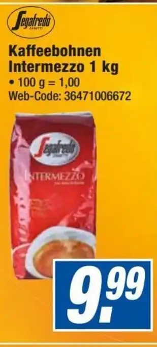 HEM Expert Segafredo Kaffeebohnen Intermezzo 1kg Angebot
