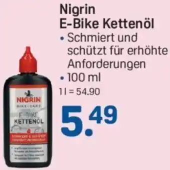 Rossmann Nigrin E-Bike Kettenöl 100 ml Angebot