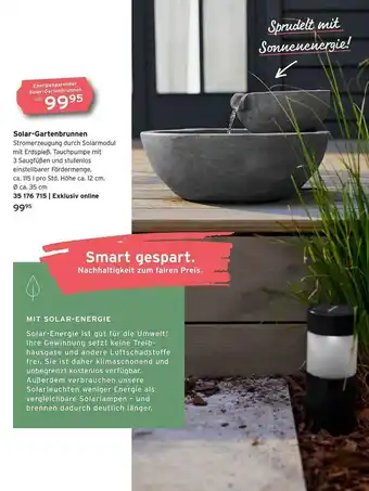 Tchibo Solar-gartenbrunnen Angebot