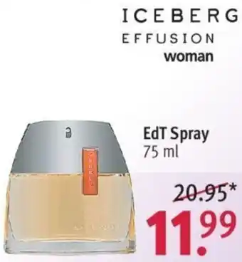 Rossmann Iceberg Effusion Woman EdT Spray 75 ml Angebot