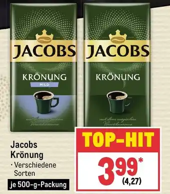 METRO Jacobs Krönung je 500-g-Packung Angebot